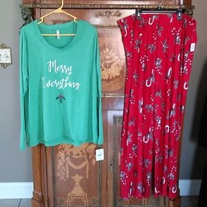 "1014 Simple Pleasures Christmas Novelty Lounge Set